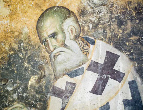 Fresco of St. Athanasius the Great